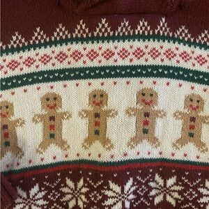 Kids Festive Gingerbread Sweater! Size 2T